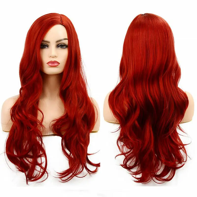 Long Curly Wavy Red Wigs for Women Side Part Natural Looking Synthetic Fiber Synthetic
Long Curly Wavy Red Wigs for Women Side Part Natural Looking Synthetic Fiber Synthetic
