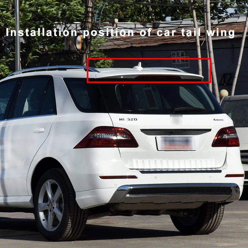 Roof Spoiler Car-Styling Carbon Fiber Accessories Spoilers Tail Spoiler DIY Refit Spoiler For Mercedes Benz M-Class 2005-2015
Roof Spoiler Car-Styling Carbon Fiber Accessories Spoilers Tail Spoiler DIY Refit Spoiler For Mercedes Benz M-Class 2005-2015