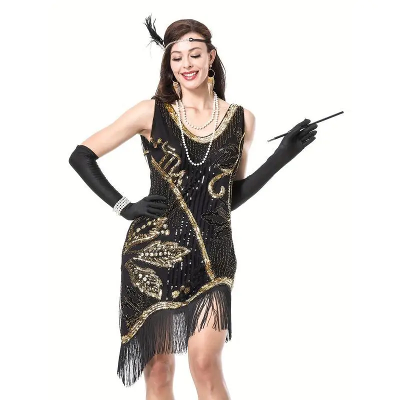 Gatsby Fringe Dress Vintage Tassel Dress Women's Fashion Summer Dress Brand Unbranded Xb1731408339248059190
Gatsby Fringe Dress Vintage Tassel Dress Women's Fashion Summer Dress Brand Unbranded Xb1731408339248059190