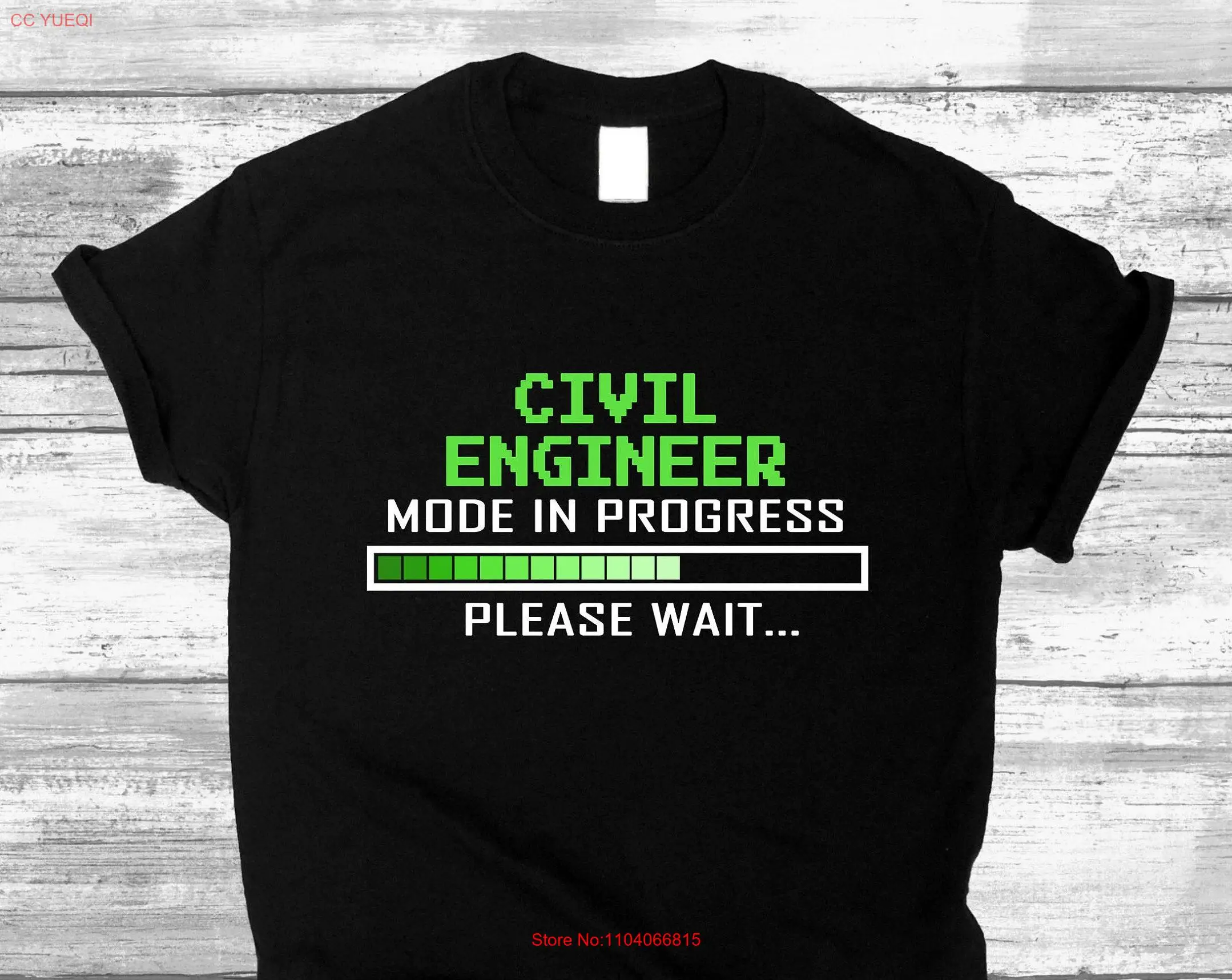 Civil Engineer T Shirt Mode In Progress s for Engineering Design Funny Quote long or short sleeves
Civil Engineer T Shirt Mode In Progress s for Engineering Design Funny Quote long or short sleeves