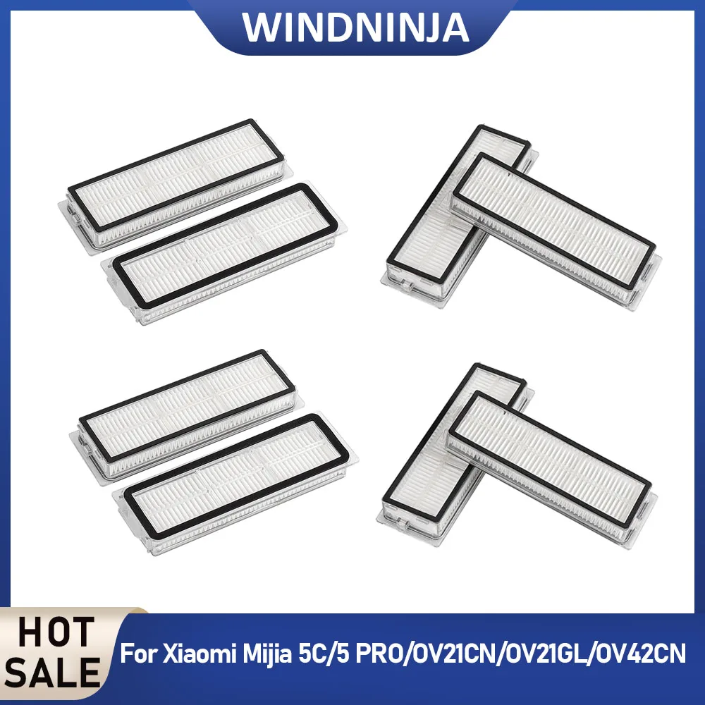 For Xiaomi Mijia 5C/5 PRO/OV21CN/OV21GL/OV42CN Robot Vacuum Cleaner Filters Accessories HEPA Filter Replacement Spare Part
For Xiaomi Mijia 5C/5 PRO/OV21CN/OV21GL/OV42CN Robot Vacuum Cleaner Filters Accessories HEPA Filter Replacement Spare Part