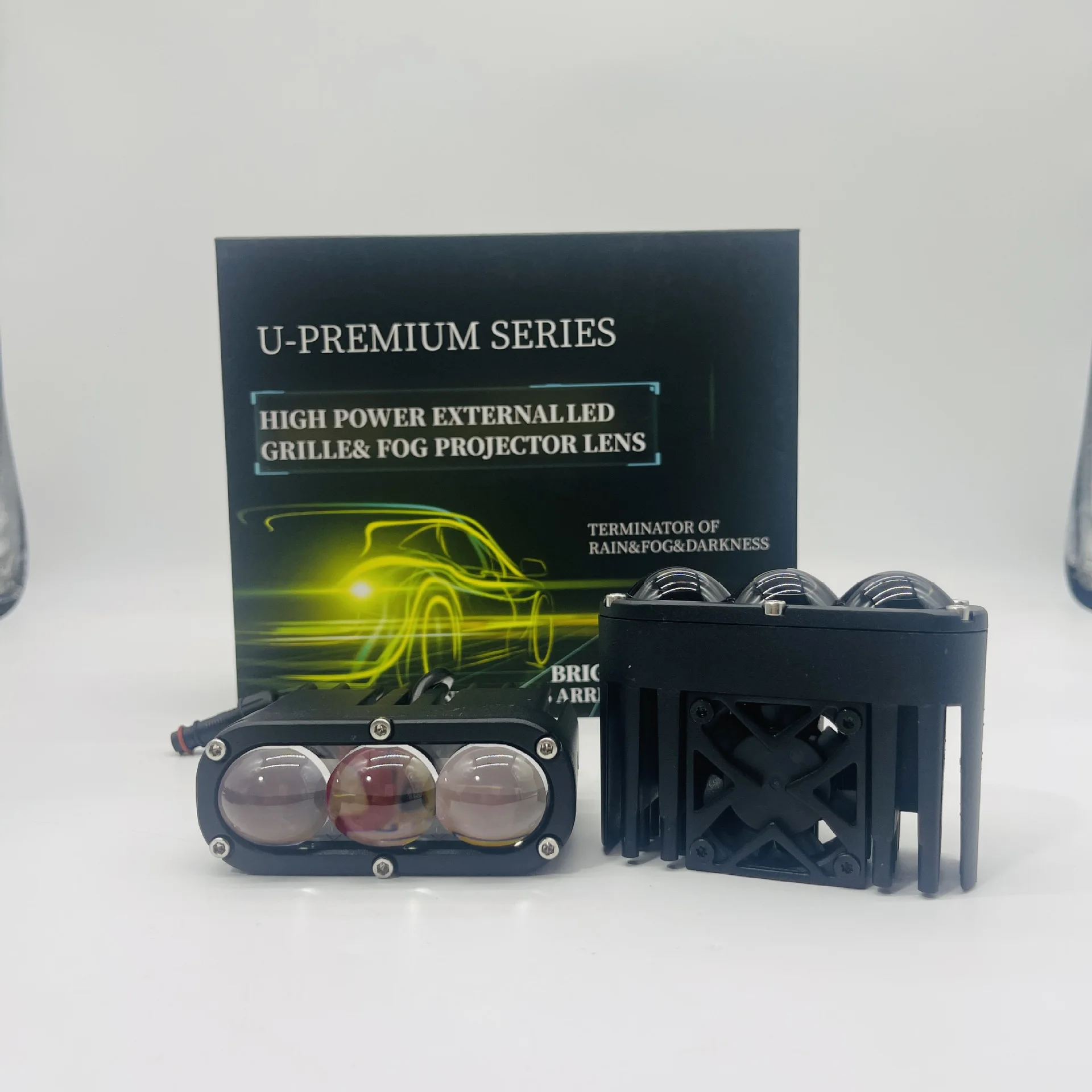 Car led three-eye middle net light fog light two-color motorcycle spotlight lens headlight off-road vehicle headlight truck
Car led three-eye middle net light fog light two-color motorcycle spotlight lens headlight off-road vehicle headlight truck