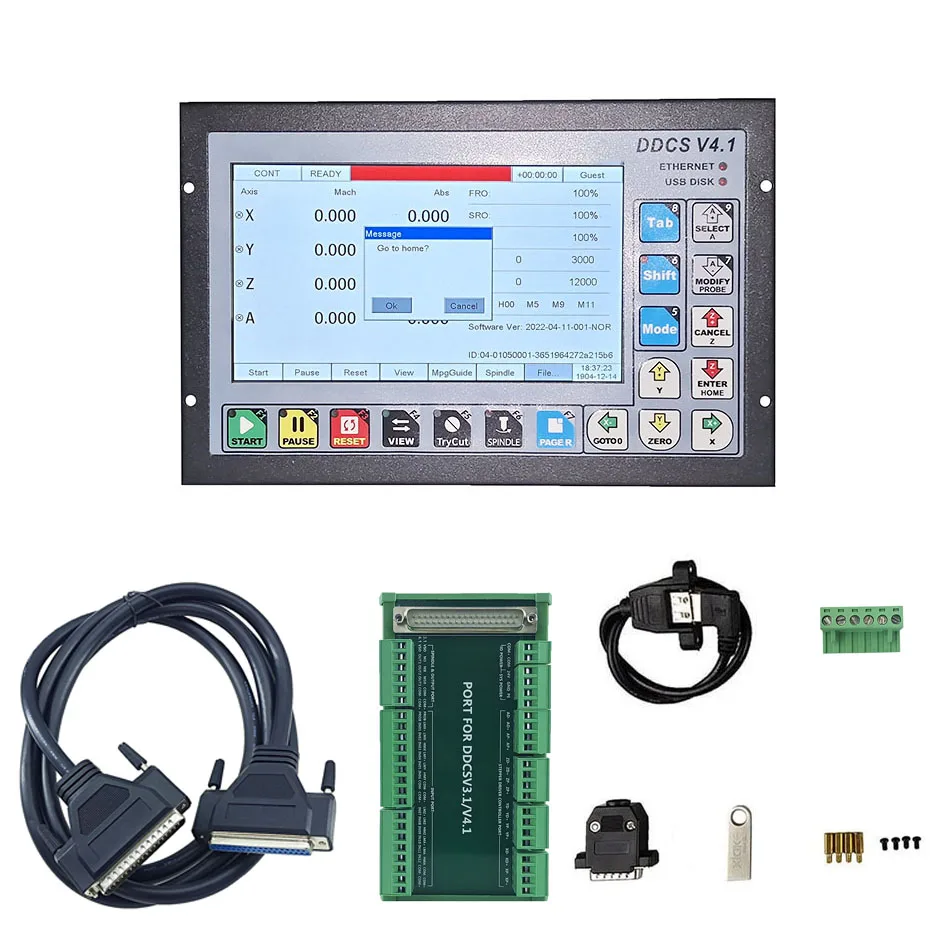 New stock arrival! DDCSV 4.1 Standalone Motion Controller Offline Controller supports 3-axis/4-axis USB CNC controller interface
New stock arrival! DDCSV 4.1 Standalone Motion Controller Offline Controller supports 3-axis/4-axis USB CNC controller interface