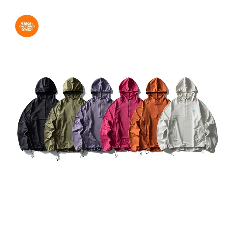 DAVIDSHAO EU US Size High Quality Luxury Clothing Autumn Winter High Elastic Fabric Sports Quick Dry Hooded Tshirt for Men
DAVIDSHAO EU US Size High Quality Luxury Clothing Autumn Winter High Elastic Fabric Sports Quick Dry Hooded Tshirt for Men