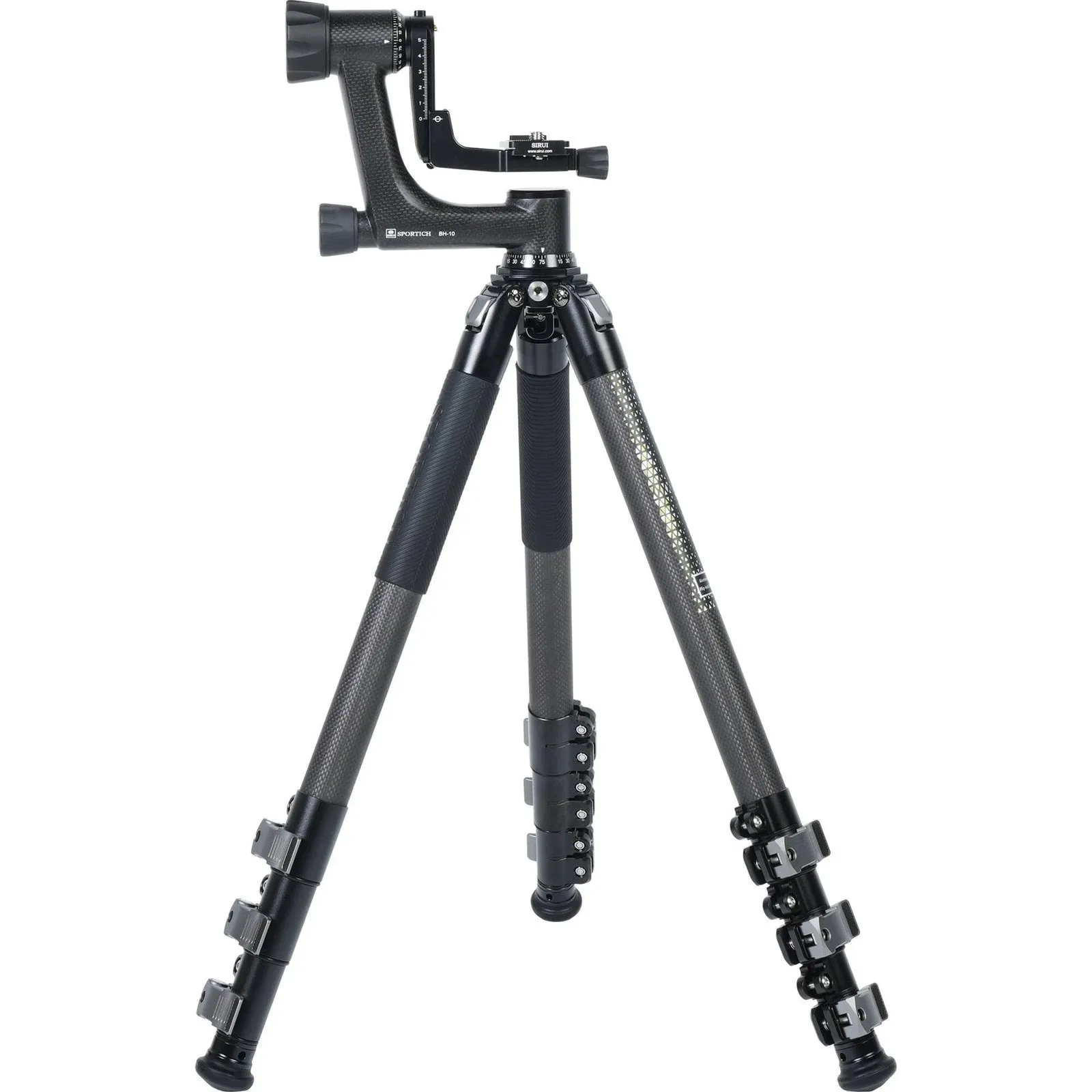 sirui Heavy Duty SP324 Carbon Fiber Tripod and BH-10 Gimbal Head Kit Supports up to 33lbs/15kg
sirui Heavy Duty SP324 Carbon Fiber Tripod and BH-10 Gimbal Head Kit Supports up to 33lbs/15kg