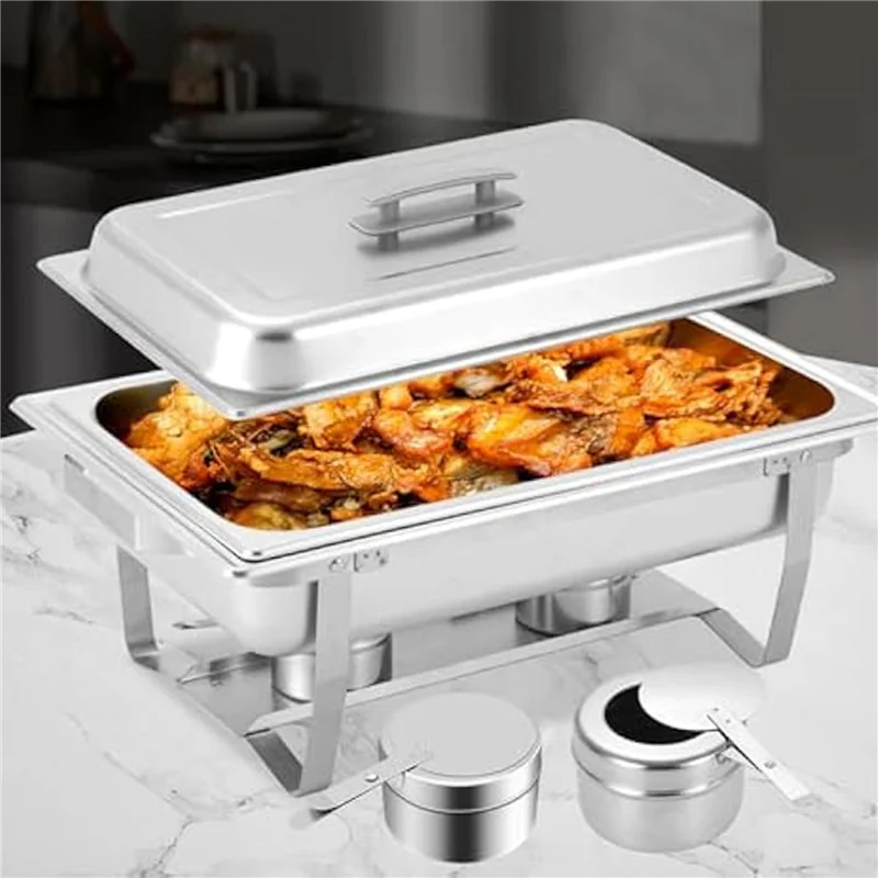 WORTHOWN-16Pcs Chafing Fuel Holder,Stainless Steel Chafe Wick Fuel Holder With Cover,Heat Box Holder For Chafing Dish,Barbecue
WORTHOWN-16Pcs Chafing Fuel Holder,Stainless Steel Chafe Wick Fuel Holder With Cover,Heat Box Holder For Chafing Dish,Barbecue