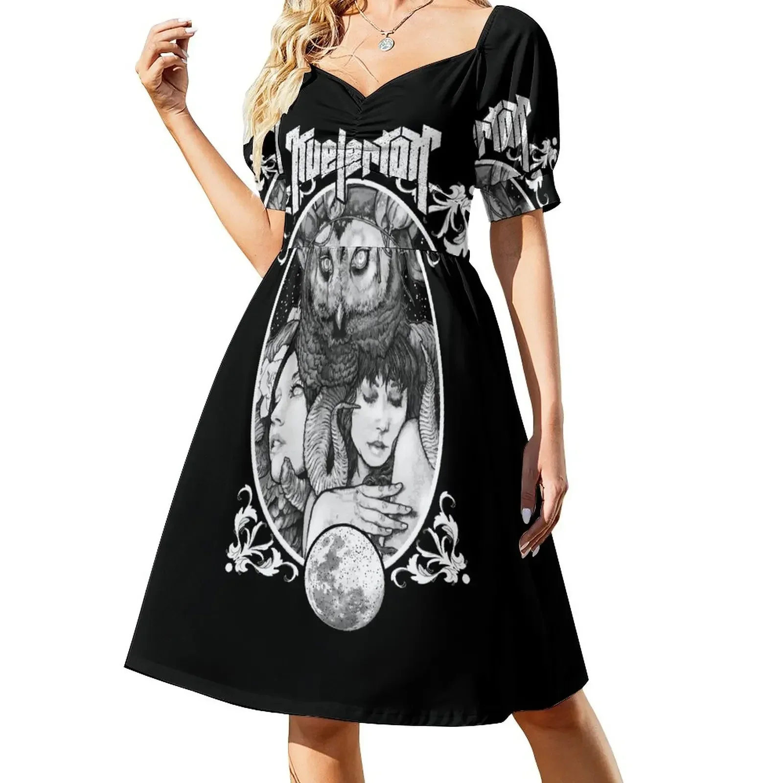 Music: Kvelertak #1 Short-Sleeved Dress elegant chic women dresses promotion women's summer jumpsuit summer women's dress 2025
Music: Kvelertak #1 Short-Sleeved Dress elegant chic women dresses promotion women's summer jumpsuit summer women's dress 2025