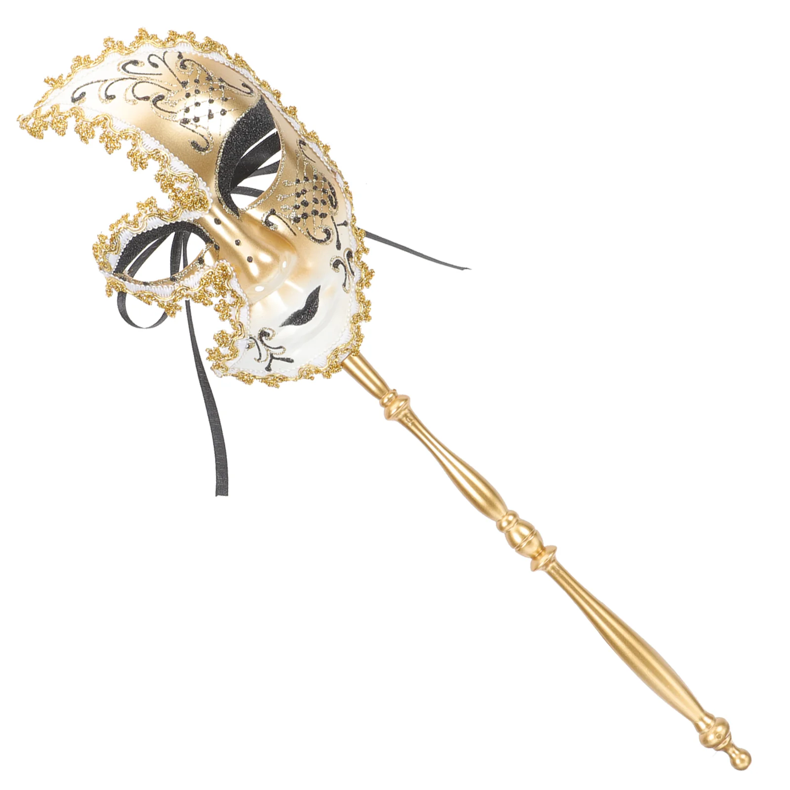 Venetian Mask Stage Performance Masquerade Party Decoration Makeup Costume Stick Plastic Halloween
Venetian Mask Stage Performance Masquerade Party Decoration Makeup Costume Stick Plastic Halloween