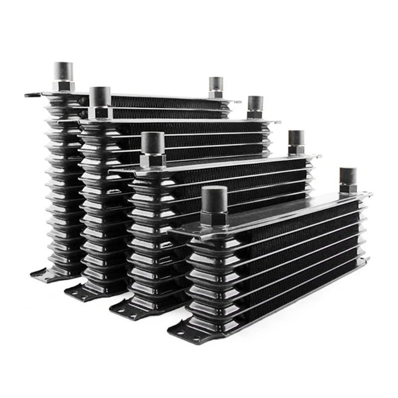 Universals Aluminum Oil Coolers Engine Transmission British Type Oil Coolers 7/10/13/15 Rows for Car Truck
Universals Aluminum Oil Coolers Engine Transmission British Type Oil Coolers 7/10/13/15 Rows for Car Truck