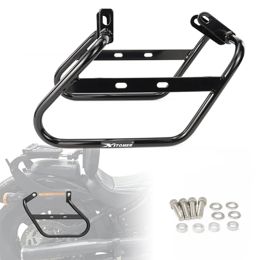 For Harley Davidson Softail Street Bob FXBB 2018-2020 114 FXBBS 2021-2024 Motorcycle Luggage Racks Side Saddle Bag Mount Bracket
For Harley Davidson Softail Street Bob FXBB 2018-2020 114 FXBBS 2021-2024 Motorcycle Luggage Racks Side Saddle Bag Mount Bracket