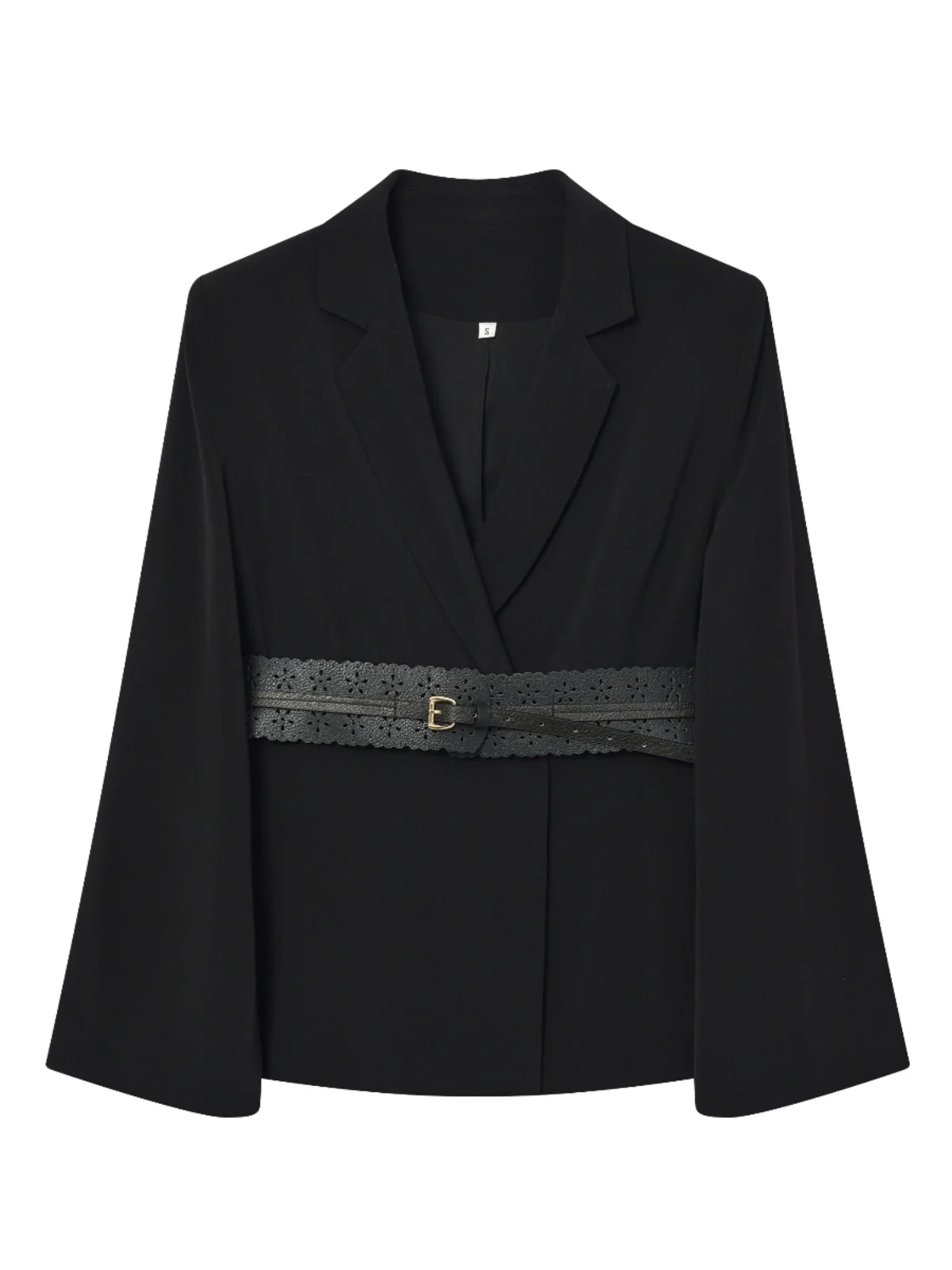 New Women's Fashion Acetate Suit Set with Bell Sleeve Lace Skirt And Belt Long Sleeve Button up Shirt for Ages 25-35
New Women's Fashion Acetate Suit Set with Bell Sleeve Lace Skirt And Belt Long Sleeve Button up Shirt for Ages 25-35