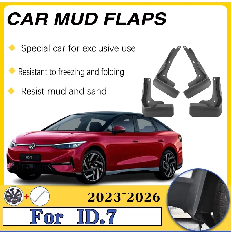 Car Mudguards For Volkswagen ID.7 VW ID 7 ID7 2023 2024 2025 2026 Anti-scratch Mud Flaps Splas Splash Guard Fenders Accessories
Car Mudguards For Volkswagen ID.7 VW ID 7 ID7 2023 2024 2025 2026 Anti-scratch Mud Flaps Splas Splash Guard Fenders Accessories