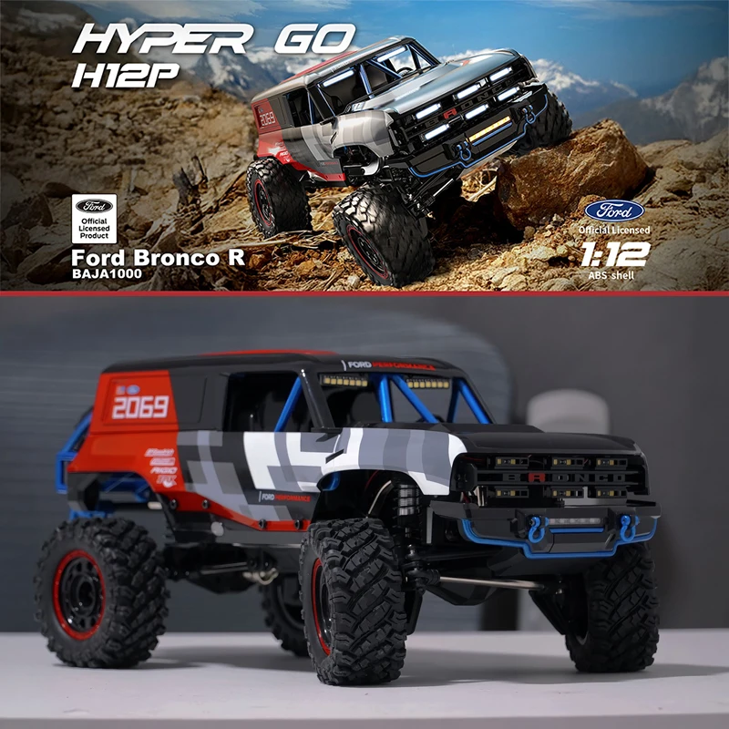Mjx H12p 1/12 Full Scale Short Card 4x4 Climber Rc Car Sport Utility Vehicle 3500kv Sensorless Brushless Motor E45m ESC Car toys
Mjx H12p 1/12 Full Scale Short Card 4x4 Climber Rc Car Sport Utility Vehicle 3500kv Sensorless Brushless Motor E45m ESC Car toys
