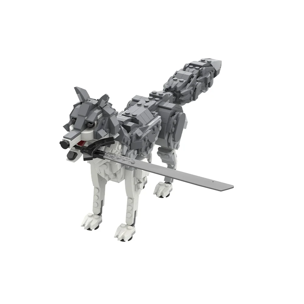 Dark Souls Great Grey Wolf Sif Building Blocks Game Animal Role Loyal Sif with Greatsword of Artorias Toy Adult Fans Gift
Dark Souls Great Grey Wolf Sif Building Blocks Game Animal Role Loyal Sif with Greatsword of Artorias Toy Adult Fans Gift