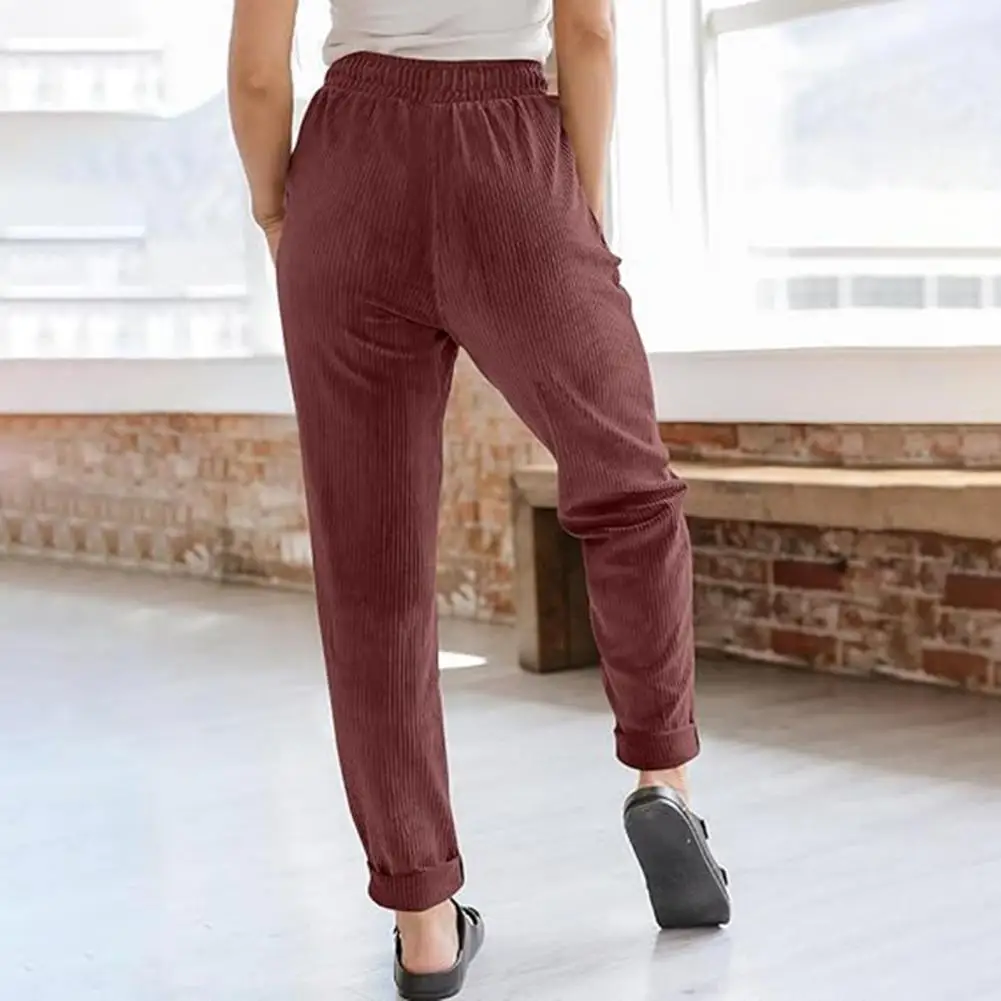 Women Corduroy Pants Stylish Women's Corduroy Pants with High Waist Drawstring Elastic Waist Straight Leg Casual Work for Women
Women Corduroy Pants Stylish Women's Corduroy Pants with High Waist Drawstring Elastic Waist Straight Leg Casual Work for Women