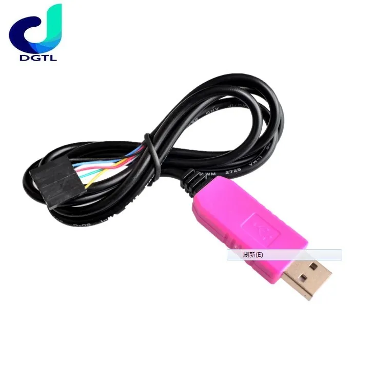 6Pin PL2303HXD USB to RS232 TTL Convert Serial Cable Module for win XP VISTA 7 8 Android OTG PL2303 HXD
6Pin PL2303HXD USB to RS232 TTL Convert Serial Cable Module for win XP VISTA 7 8 Android OTG PL2303 HXD