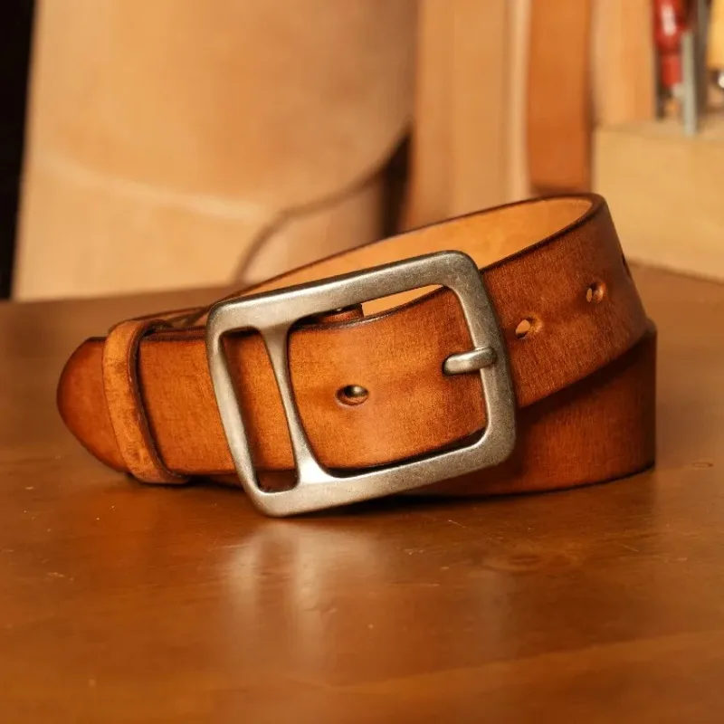 Vintage Original Leather Belt Vintage Men Wide Belt Male Cowhide Real Genuine Leather Alloy Buckle Strap Cowboy Jean
Vintage Original Leather Belt Vintage Men Wide Belt Male Cowhide Real Genuine Leather Alloy Buckle Strap Cowboy Jean