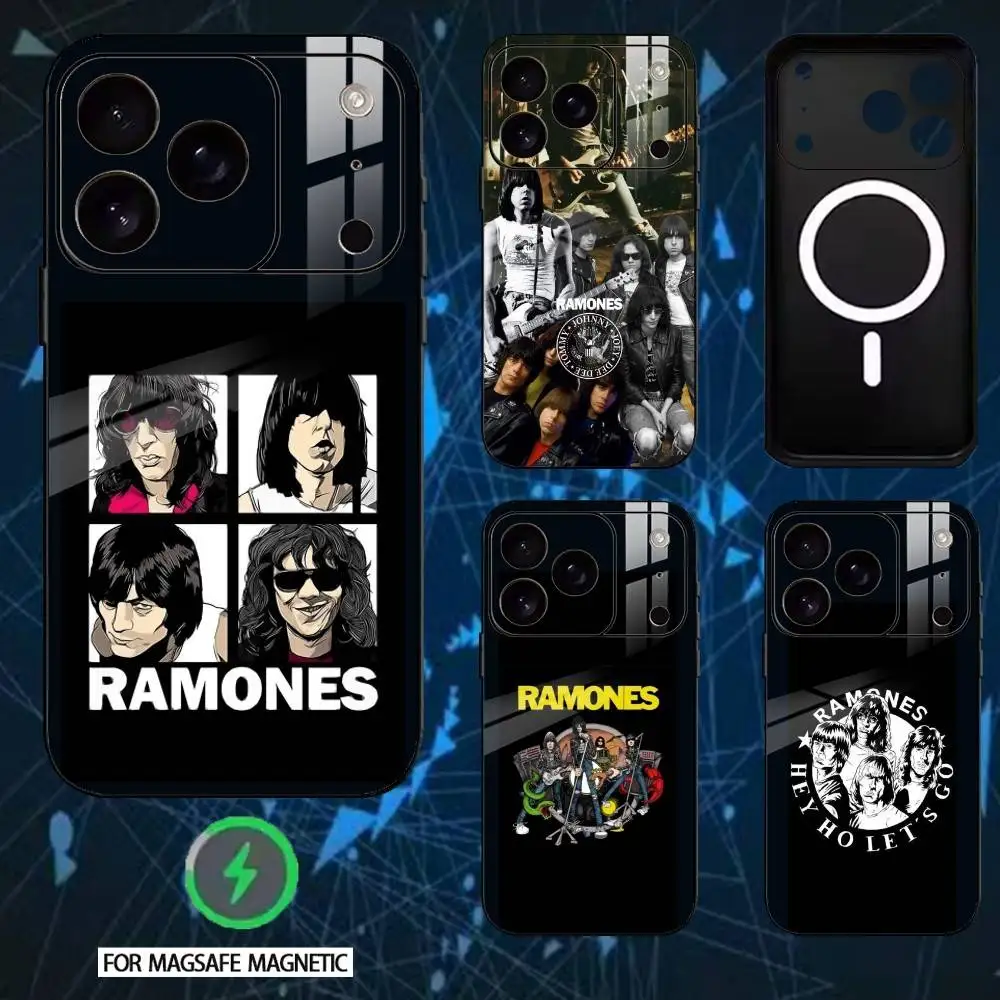 Band R-RAMONES Phone Case For iPhone 17 16 15 14 13 12 Pro Max Plus for Mirror Wireless Magnetic Cover
Band R-RAMONES Phone Case For iPhone 17 16 15 14 13 12 Pro Max Plus for Mirror Wireless Magnetic Cover