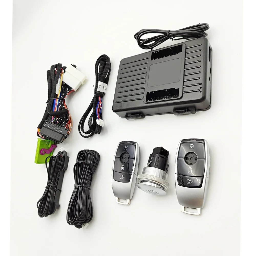 For Benz 06-08 ML W164 GL X164 R W251 Add Car Push Keyless Start Remote Starter Keyless Entry System New Remote Key Car Products
For Benz 06-08 ML W164 GL X164 R W251 Add Car Push Keyless Start Remote Starter Keyless Entry System New Remote Key Car Products