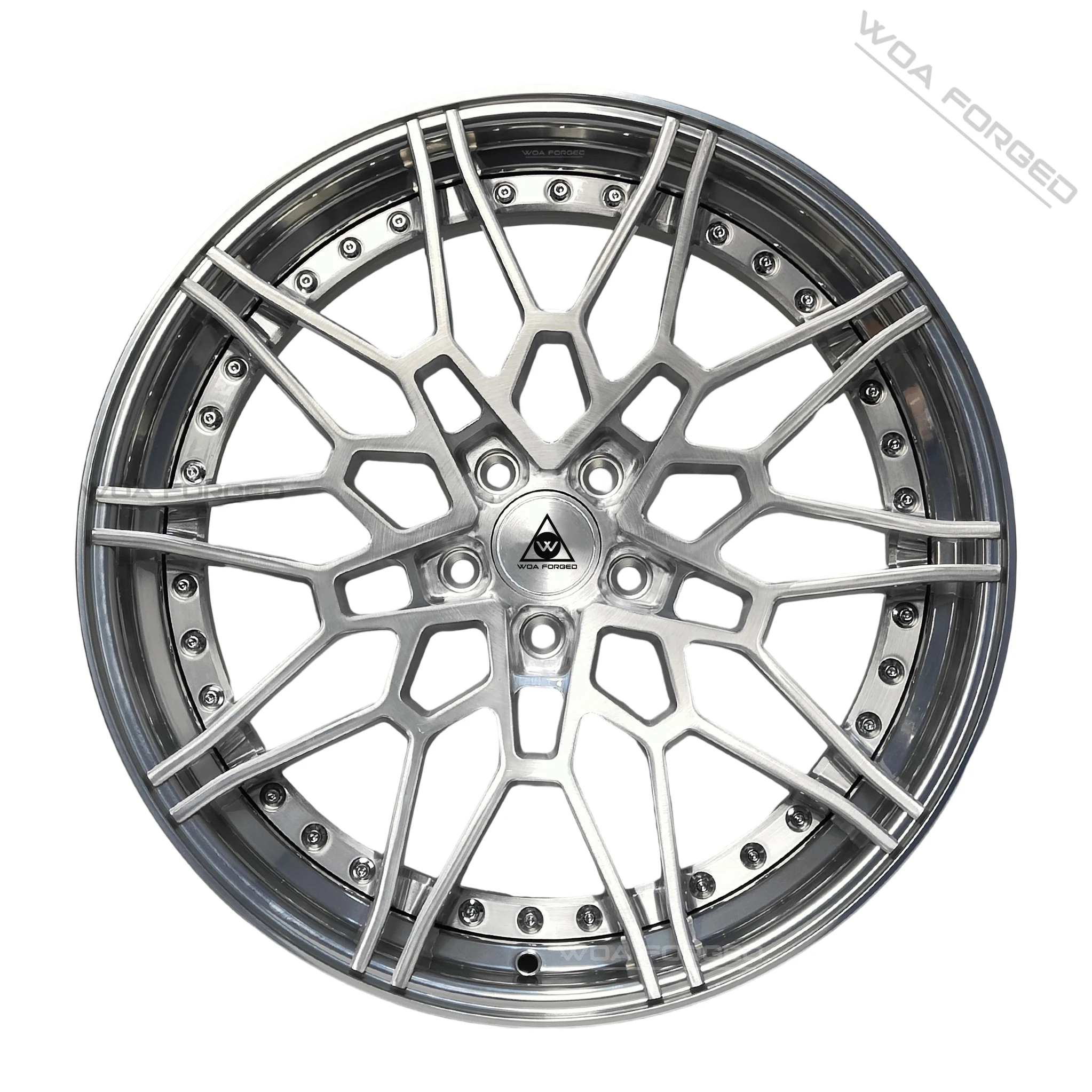 OEM 17 18 19 20 21 22 Inch Custom 2pcs Forged 6061 T6 Alloy Rim 5x112 5x114.3 5x120 Concave Passenger Car Wheels for BMW 826M
OEM 17 18 19 20 21 22 Inch Custom 2pcs Forged 6061 T6 Alloy Rim 5x112 5x114.3 5x120 Concave Passenger Car Wheels for BMW 826M