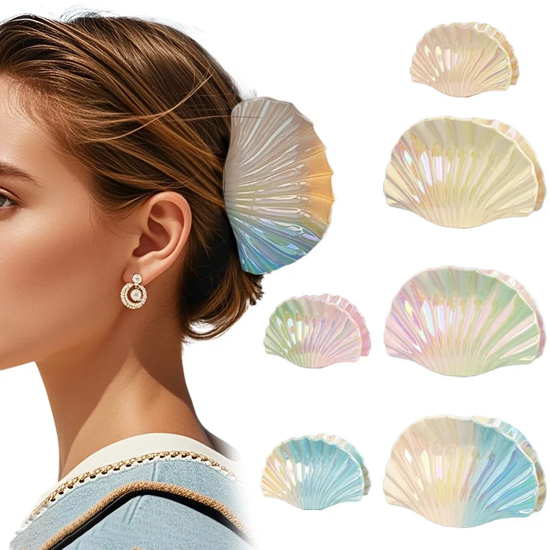 Gradient Shell Hair Claw Summer Ocean Women Claw Clip Beach Trendy Crab Hairpins Hair Accessories Fashion Styling Accessories
Gradient Shell Hair Claw Summer Ocean Women Claw Clip Beach Trendy Crab Hairpins Hair Accessories Fashion Styling Accessories
