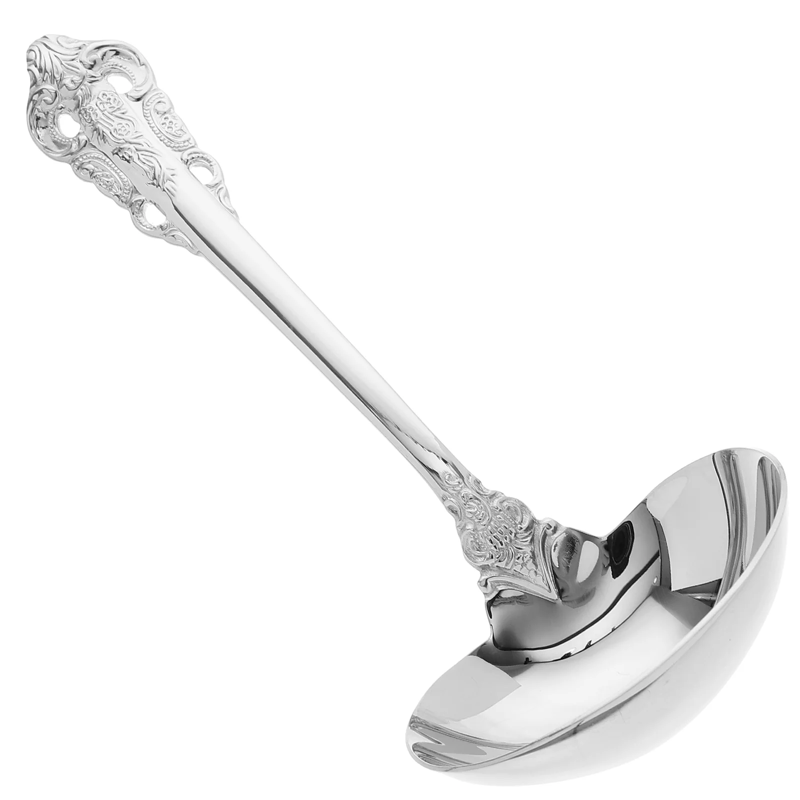 Stainless Steel Knife and Fork Kitchen Utensil Ladle Soup Spoon Serving Spoons Scoops Silverware Household Metal Gravy
Stainless Steel Knife and Fork Kitchen Utensil Ladle Soup Spoon Serving Spoons Scoops Silverware Household Metal Gravy
