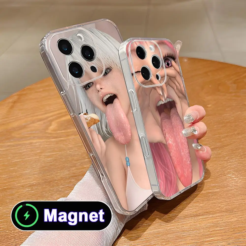Y2K Girl Teena CLMJ Phone Case for iPhone 17 16 15 14 13 12 11 Air Pro Max Plus Mini Soft TPU Clear Magsafe Cover
Y2K Girl Teena CLMJ Phone Case for iPhone 17 16 15 14 13 12 11 Air Pro Max Plus Mini Soft TPU Clear Magsafe Cover