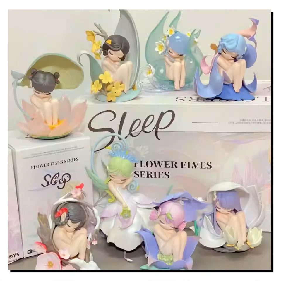 Новая глухая коробка серии Sleep Flower Elf, модное настольное украшение ручной работы с атмосферой Four Seasons, романтический художественный стиль, подарок для девочки
Новая глухая коробка серии Sleep Flower Elf, модное настольное украшение ручной работы с атмосферой Four Seasons, романтический художественный стиль, подарок для девочки