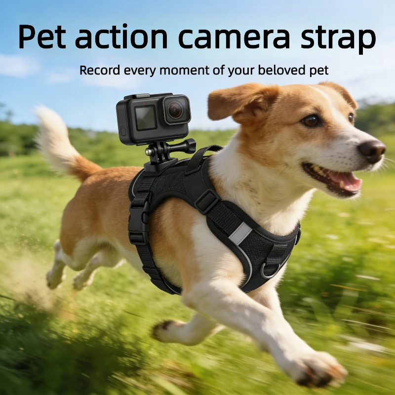 Adjustable Sports Camera Holder Strap for Gopro Hero 12 11 10 9 8 7 6 5 4 Dog Harness Chest Strap Sports Camera Holder
Adjustable Sports Camera Holder Strap for Gopro Hero 12 11 10 9 8 7 6 5 4 Dog Harness Chest Strap Sports Camera Holder