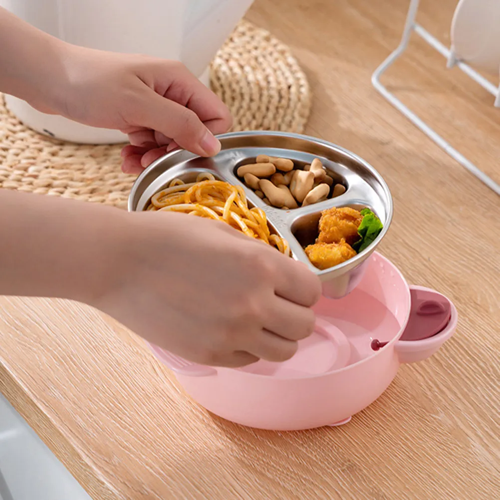 Набор из 1 предмета: Детская термоизолированная миска из нержавеющей стали с присоской для кормления младенцев и малышей, сохраняющая тепло еды
Набор из 1 предмета: Детская термоизолированная миска из нержавеющей стали с присоской для кормления младенцев и малышей, сохраняющая тепло еды