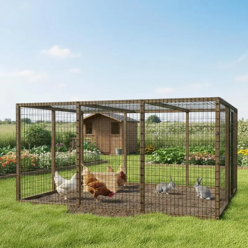 Free Shipping-Wire Mesh Roll 36 x 50' For Chicken Coop Rabbit Snake Fences, Galvanized Steel 16 Gauge Vinyl Coated Metal Mesh, B
Free Shipping-Wire Mesh Roll 36 x 50' For Chicken Coop Rabbit Snake Fences, Galvanized Steel 16 Gauge Vinyl Coated Metal Mesh, B