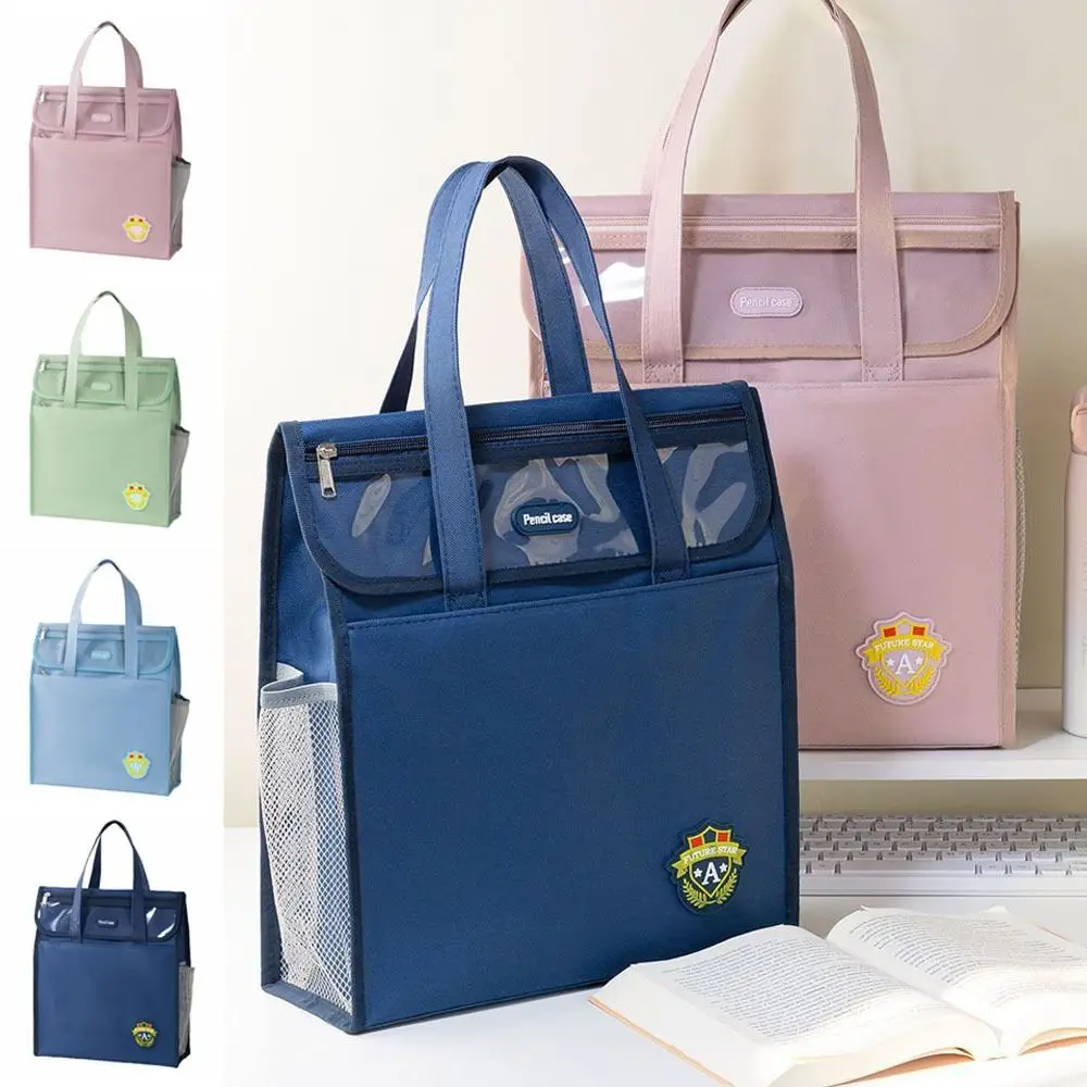 Lightweight Oxford Cloth Handbags Solid Color Large Capacity Canvas Tote Bags Reusable School Supplies Student Book Shoulder Bag
Lightweight Oxford Cloth Handbags Solid Color Large Capacity Canvas Tote Bags Reusable School Supplies Student Book Shoulder Bag