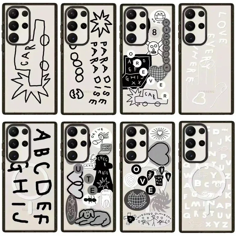Cute Dog Sticker Black Border Acrylic Case for Samsung Galaxy S22 S23 S24 Ultra S24+ Plus Protective Shell
Cute Dog Sticker Black Border Acrylic Case for Samsung Galaxy S22 S23 S24 Ultra S24+ Plus Protective Shell