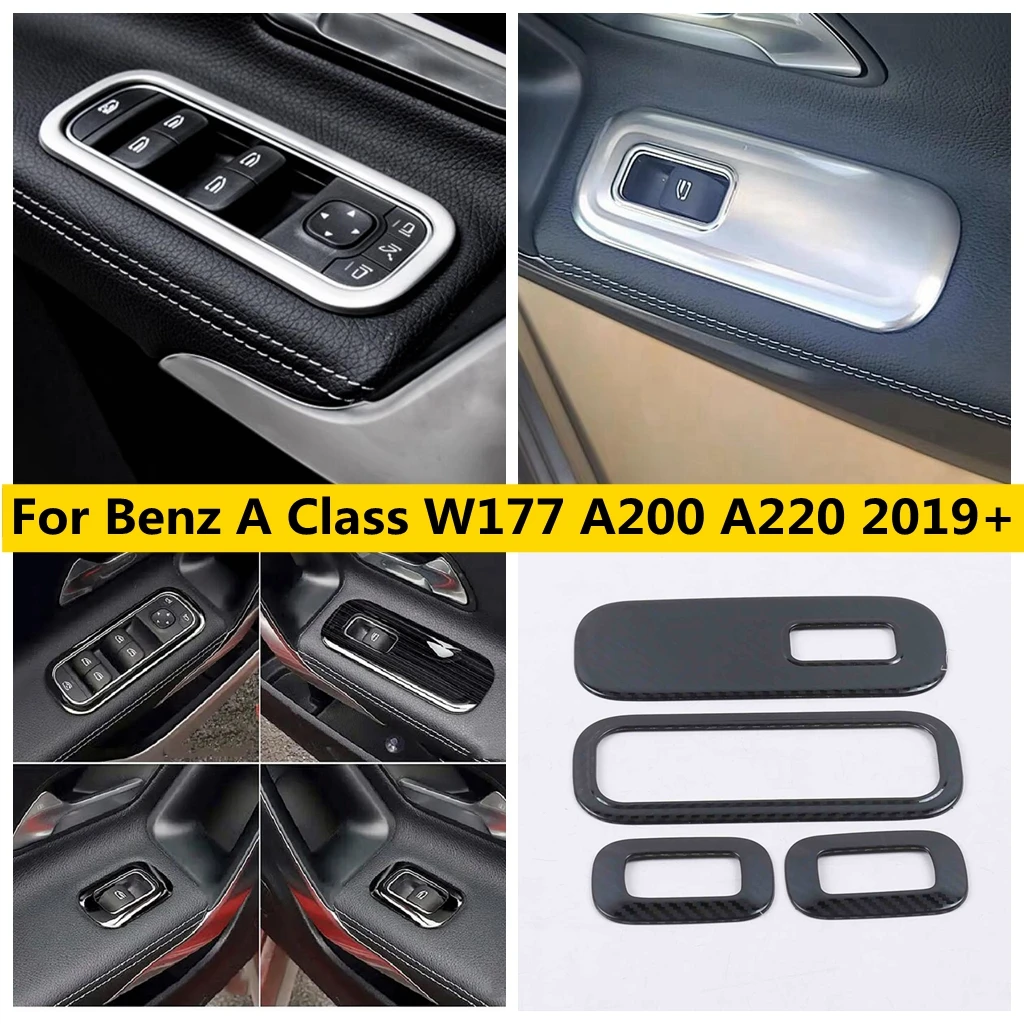 Window Glass Lift Control Switch Button Decoration Frame Cover Trim For Benz A Class W177 A200 A220 2019 - 2024 Car Accessories
Window Glass Lift Control Switch Button Decoration Frame Cover Trim For Benz A Class W177 A200 A220 2019 - 2024 Car Accessories