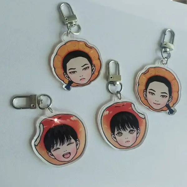 Korean Comic "Night Manga" Comic Book Ye Hua Ji Keychain Acrylic Pendant Car Key Chain Ring Yin Shenghao, Bai Naqian Holder
Korean Comic "Night Manga" Comic Book Ye Hua Ji Keychain Acrylic Pendant Car Key Chain Ring Yin Shenghao, Bai Naqian Holder