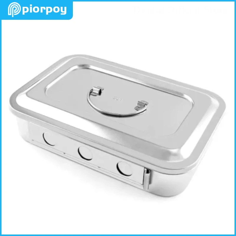 Dental Disinfection Box Stainless Steel Surgical Instrument Tools Sterilization Trays Autoclavable Dentistry Lab Accessories
Dental Disinfection Box Stainless Steel Surgical Instrument Tools Sterilization Trays Autoclavable Dentistry Lab Accessories
