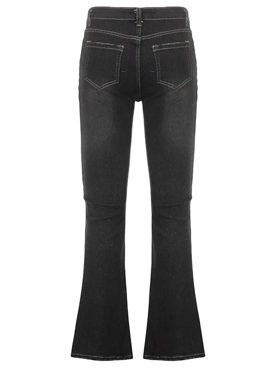 Women s Low Waisted Stretch Flare Jeans Baggy Wide Leg Jeans Denim Pants Bootcut Denim Pants with Pockets Streetwear
Women s Low Waisted Stretch Flare Jeans Baggy Wide Leg Jeans Denim Pants Bootcut Denim Pants with Pockets Streetwear