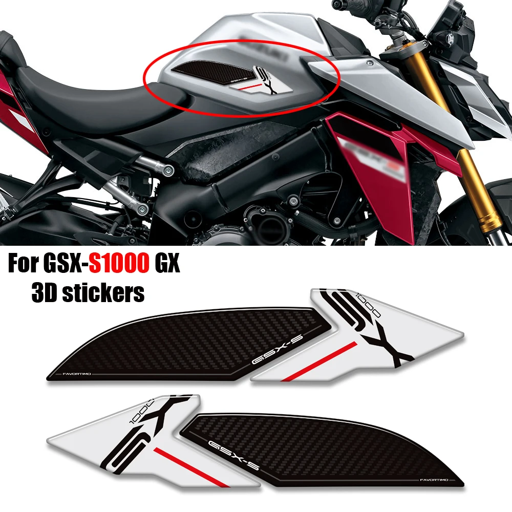 For Suzuki GSX-S1000 GX GSXS 1000GX Motorcycle tank pad Grips decals Fuel Tankpad stickers Protection 2023 2024-
For Suzuki GSX-S1000 GX GSXS 1000GX Motorcycle tank pad Grips decals Fuel Tankpad stickers Protection 2023 2024-