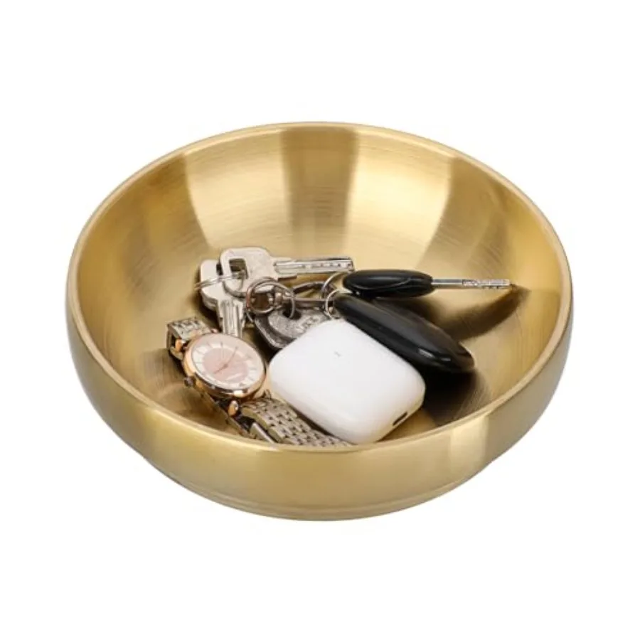 Key Bowl for Entryway Table Decorative Bowl Key Dish for Organizing Tabletop Catch All Fruit Bowls for Kitchen Counter, Coffee
Key Bowl for Entryway Table Decorative Bowl Key Dish for Organizing Tabletop Catch All Fruit Bowls for Kitchen Counter, Coffee