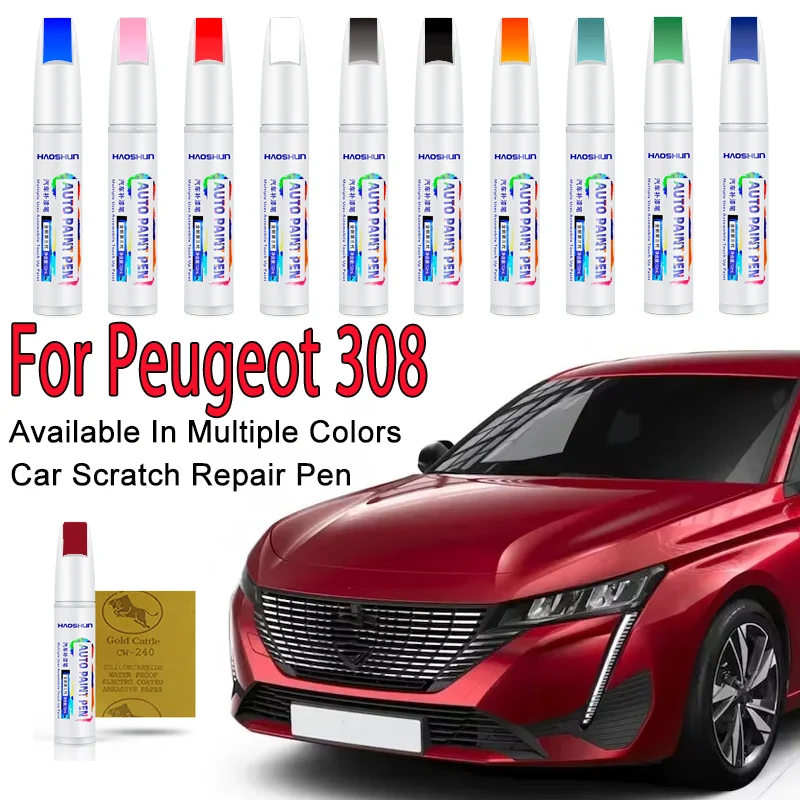 For Peugeot 308 SW GT 2007-2025 T7 T9 P5 Paint Repair Pen Touch Up Scratch Remover DIY Auto Accessories Black White Green Blue
For Peugeot 308 SW GT 2007-2025 T7 T9 P5 Paint Repair Pen Touch Up Scratch Remover DIY Auto Accessories Black White Green Blue