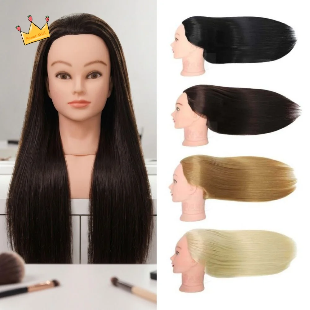 Synthetic Adult Manikin Head Creative Straight Long Hair Training Head Head Model Natural Hairstyle Manikin Head Barbershop
Synthetic Adult Manikin Head Creative Straight Long Hair Training Head Head Model Natural Hairstyle Manikin Head Barbershop