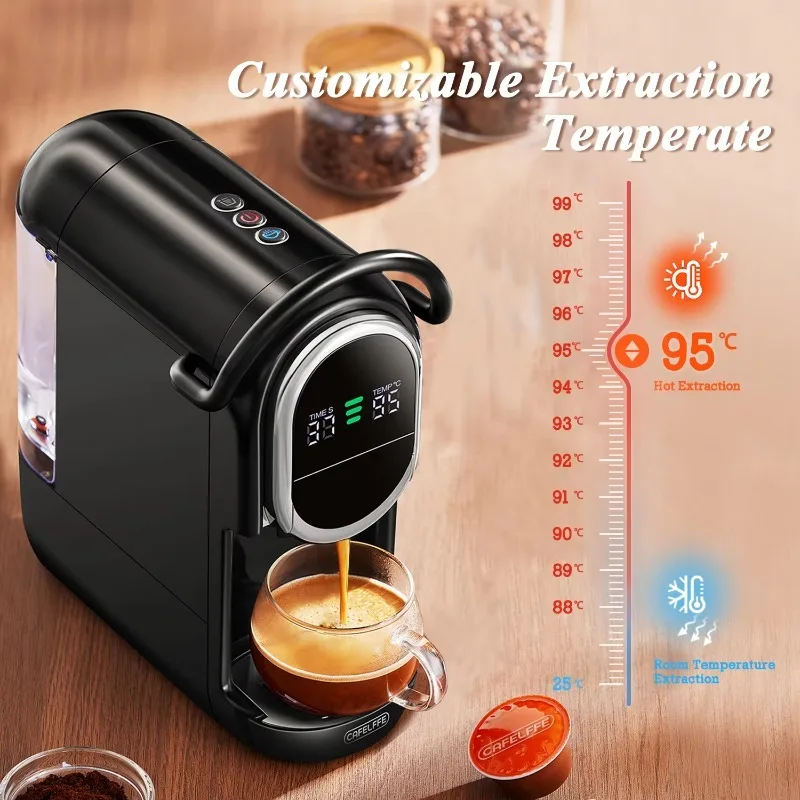 Bar Pump Automatic Electric Coffee Machine 7 Level Water Volume Selection MK-609S
Bar Pump Automatic Electric Coffee Machine 7 Level Water Volume Selection MK-609S