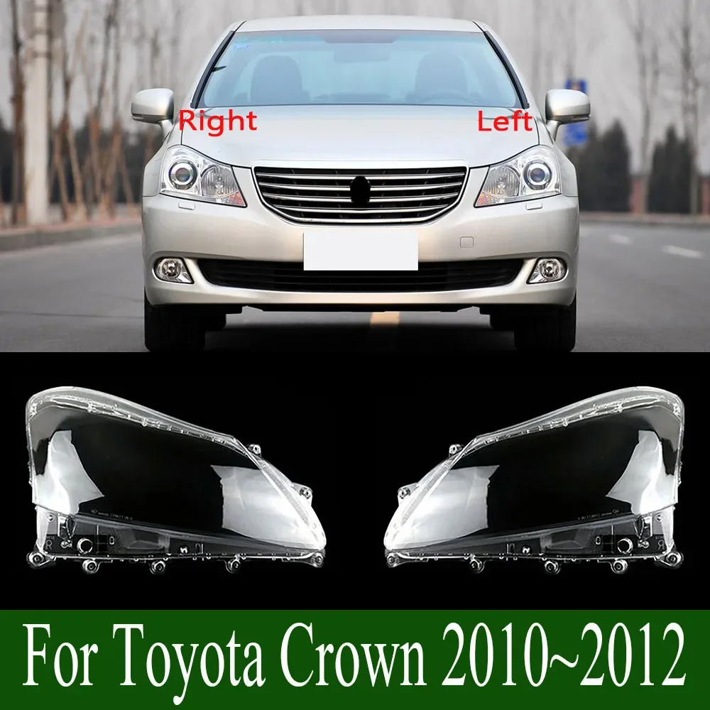 For Toyota Crown 2010~2012 Headlamp Transparent Cover Headlight Shell Lampshade Plexiglass Replace Original Lens
For Toyota Crown 2010~2012 Headlamp Transparent Cover Headlight Shell Lampshade Plexiglass Replace Original Lens