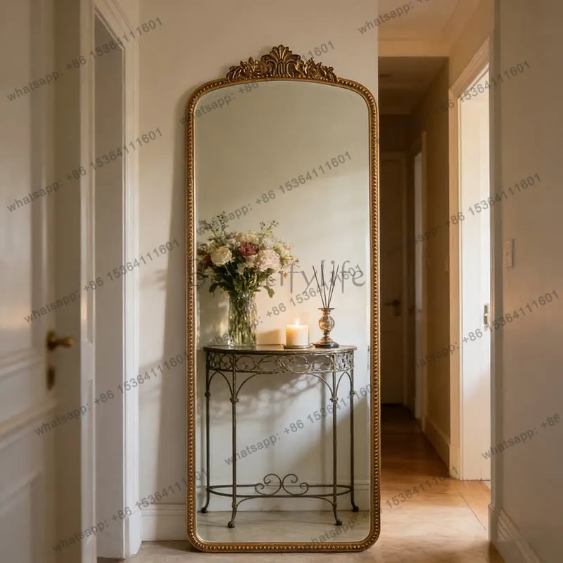 yj9 French retro full-body mirror carved cloakroom classical floor mirror
yj9 French retro full-body mirror carved cloakroom classical floor mirror