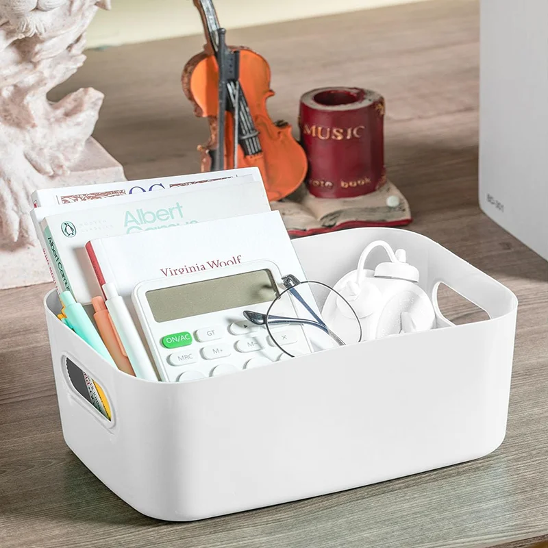 Desktop Plastic Storage Box, Multifunctional Portable Miscellaneous Snacks and Cosmetics Sorting Box, with Handle Storage Box
Desktop Plastic Storage Box, Multifunctional Portable Miscellaneous Snacks and Cosmetics Sorting Box, with Handle Storage Box