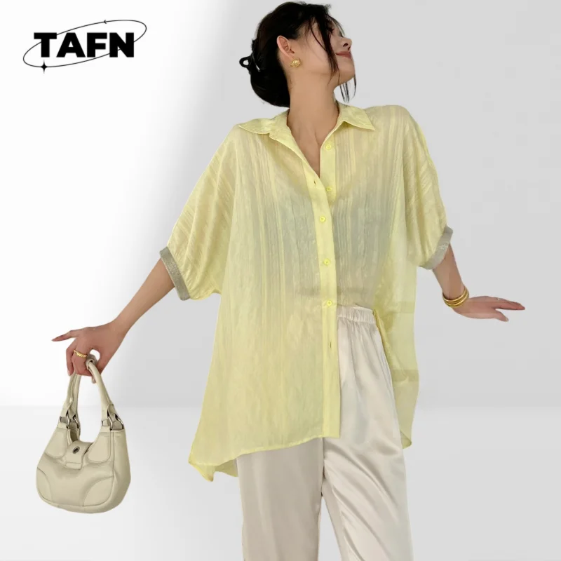 Ladies Ruffle Shirt Elegant Puff Sleeve Chiffon Blouse White Shirt Button Down Office Blouse Work Shirt Slim Fit AH0148
Ladies Ruffle Shirt Elegant Puff Sleeve Chiffon Blouse White Shirt Button Down Office Blouse Work Shirt Slim Fit AH0148