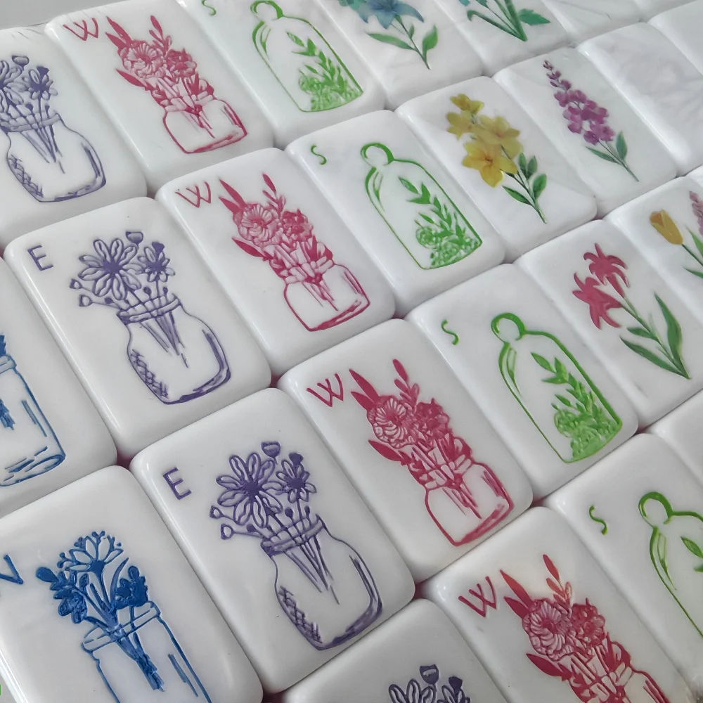 2026 Hibiscus Powder American Mahjong Set - 4 Layer Acrylic 160 Tiles Laser Engraving Portable Mah Jongg Game
2026 Hibiscus Powder American Mahjong Set - 4 Layer Acrylic 160 Tiles Laser Engraving Portable Mah Jongg Game