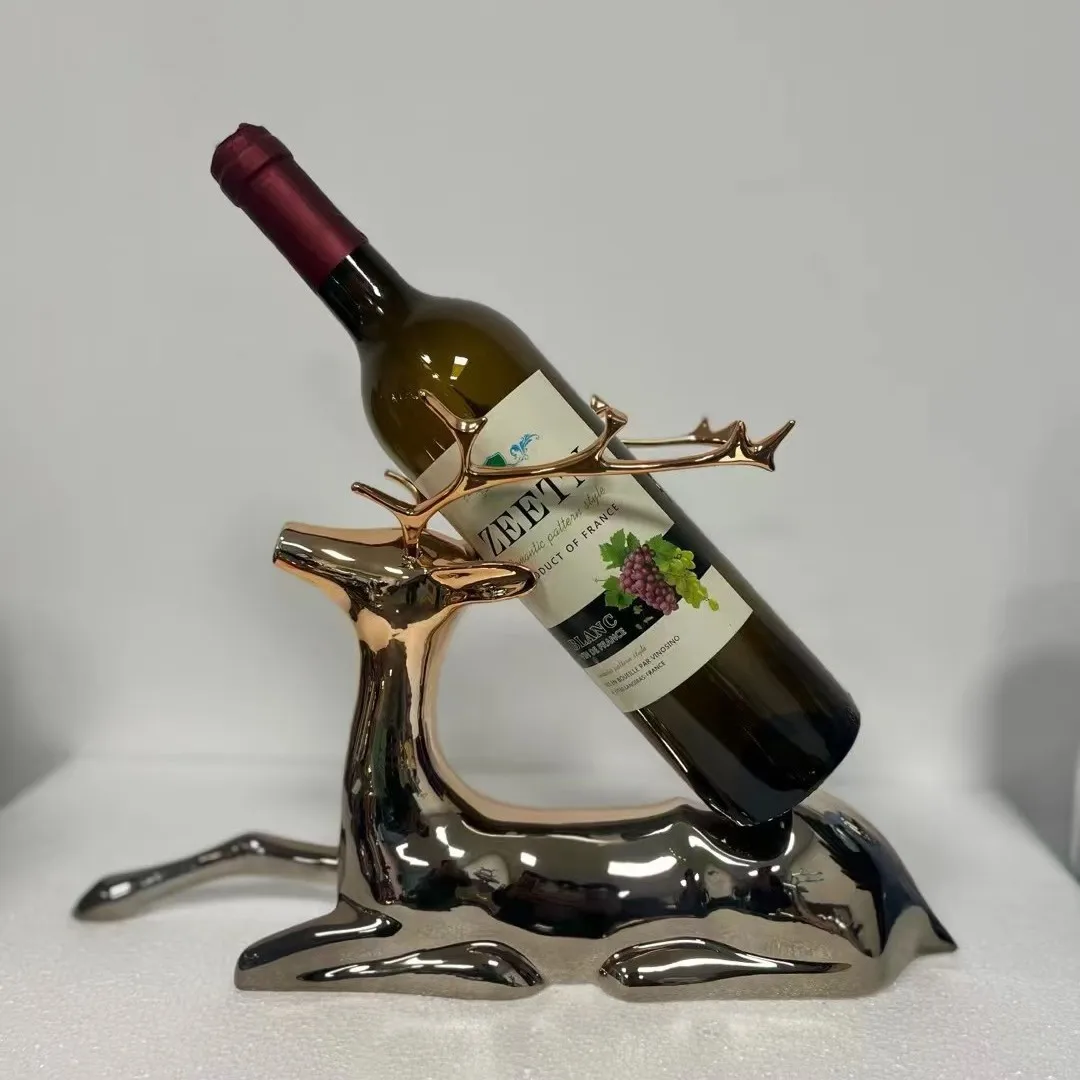 High-grade Red Wine Rack Ornament Home Living Room Wine Cabinet American Tray Creative Wine Bottle Rack
High-grade Red Wine Rack Ornament Home Living Room Wine Cabinet American Tray Creative Wine Bottle Rack