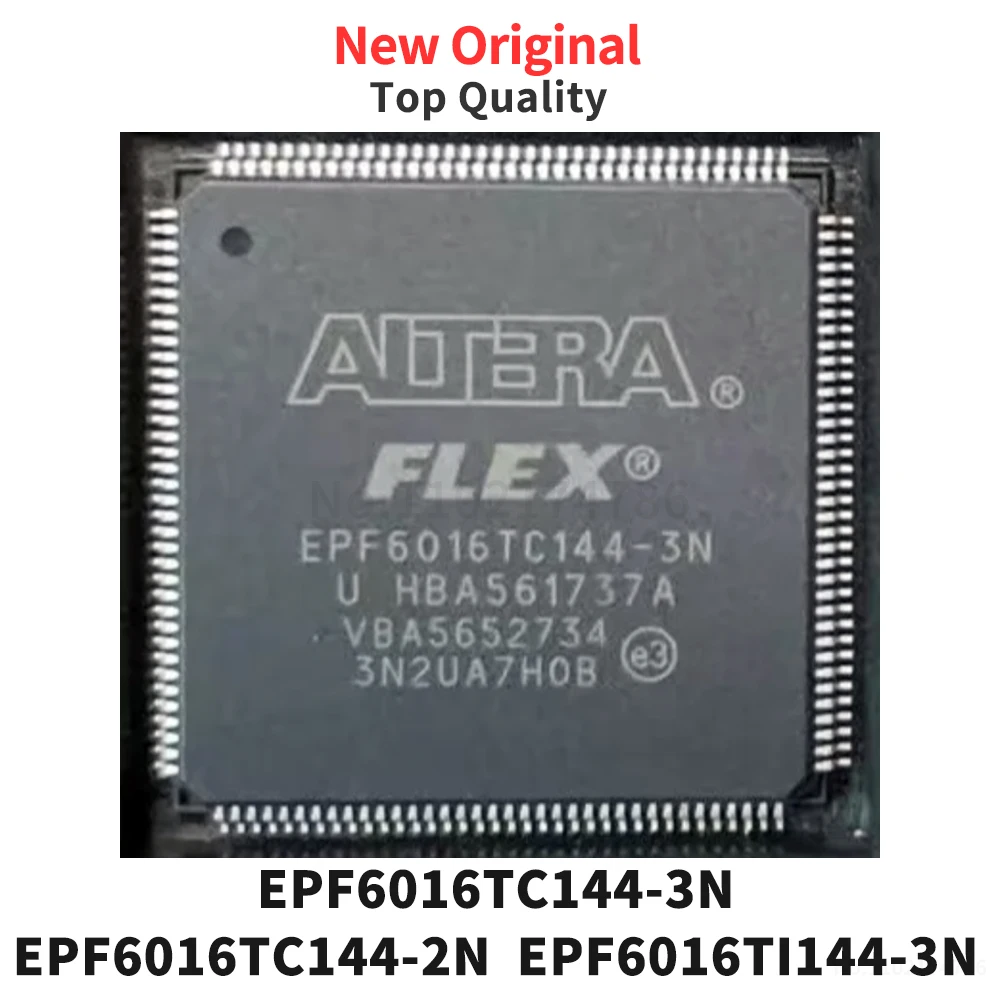 (1 Piece) EPF6016TC144-3N EPF6016TC144-2N EPF6016TI144-3N QFP New Original EPF6016TC144
(1 Piece) EPF6016TC144-3N EPF6016TC144-2N EPF6016TI144-3N QFP New Original EPF6016TC144