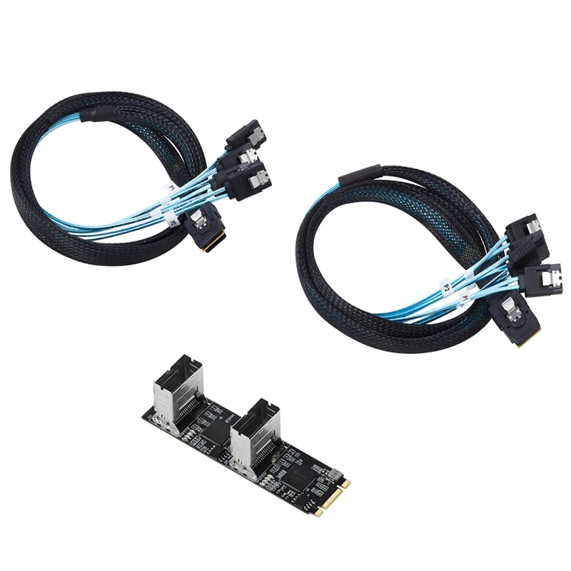 M.2 Pcie 3,0 B + M ключ к 8 портам SATA 6G Карта контроллера NGFF каждый порт доставляется 6 Гбит/с 2 Mini SAS интерфейс
M.2 Pcie 3,0 B + M ключ к 8 портам SATA 6G Карта контроллера NGFF каждый порт доставляется 6 Гбит/с 2 Mini SAS интерфейс